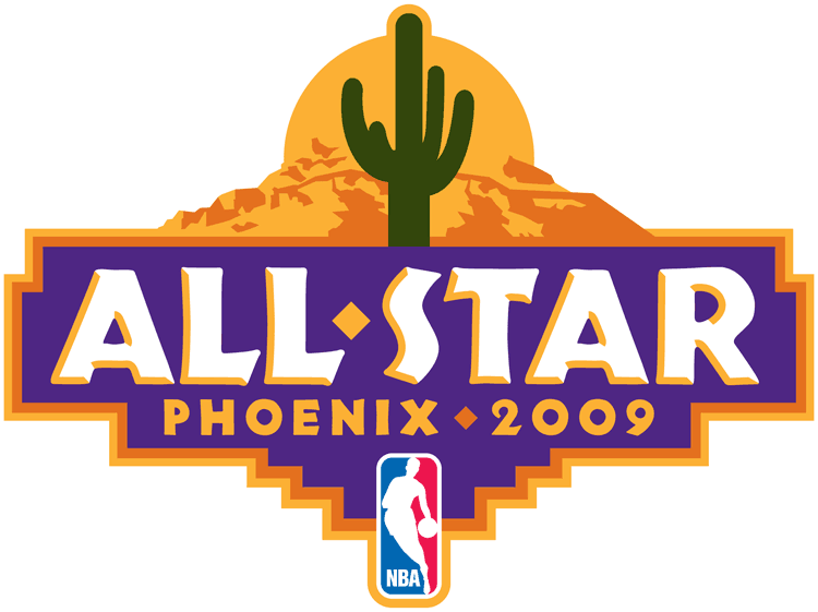 NBA All-Star Game 2009 Primary Logo iron on transfers for clothing